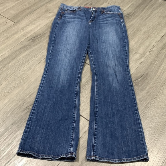 Lucky Brand “Sophia Bootcut” Medium Wash Stretch Jeans size 14 - Picture 7 of 12